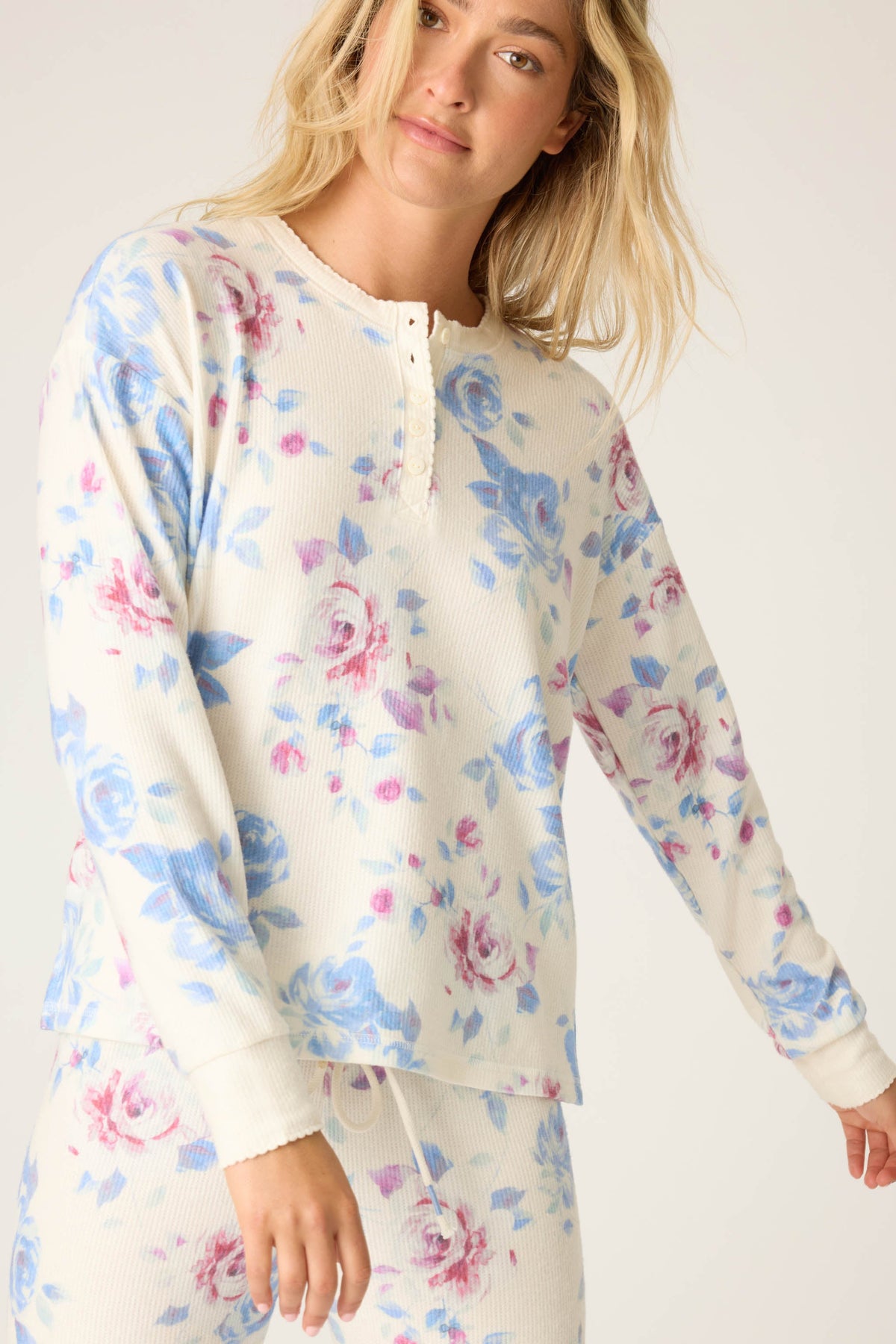 Rodeo Rose Floral Long Sleeve Top