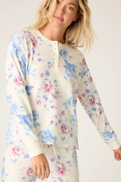 Rodeo Rose Floral Long Sleeve Top