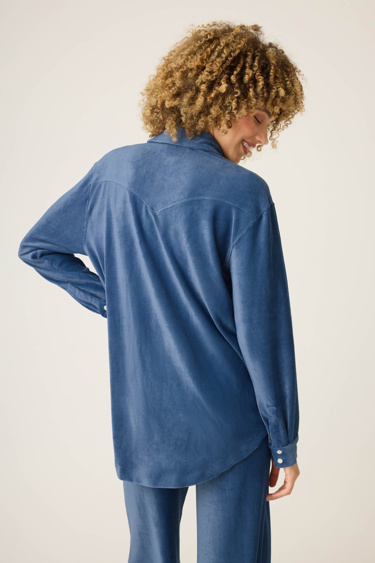 Craving Corduroy Long Sleeve Button Up Shirt