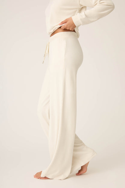 Craving Corduroy Natural Open Leg Pants