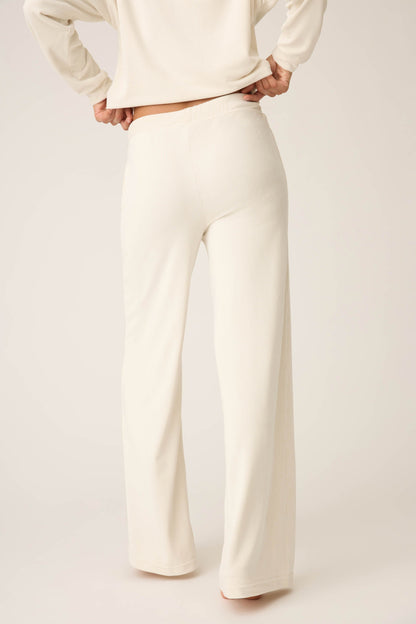 Craving Corduroy Natural Open Leg Pants