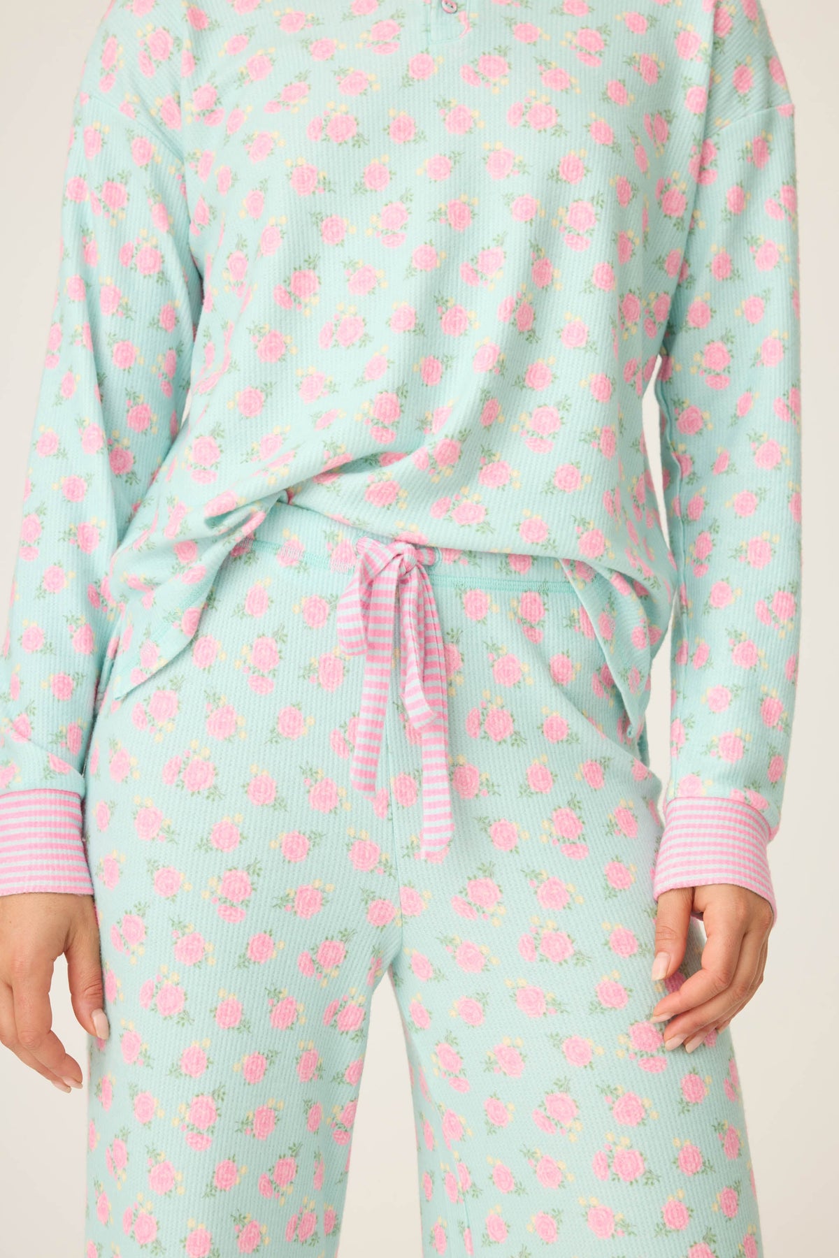 Secret Garden Floral Open Leg Pant