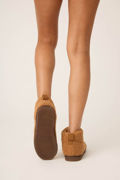 Teddy Bear Sherpa Booties