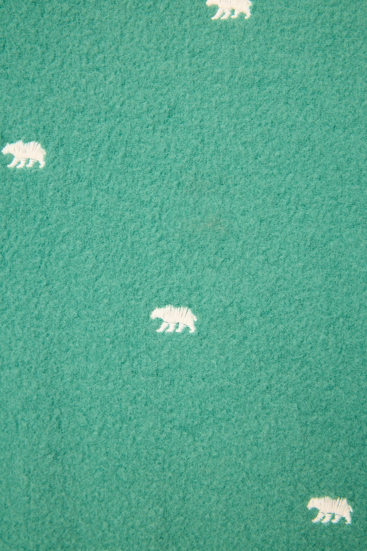The Outsider Embroidered Bear Fleece Sweatshirt