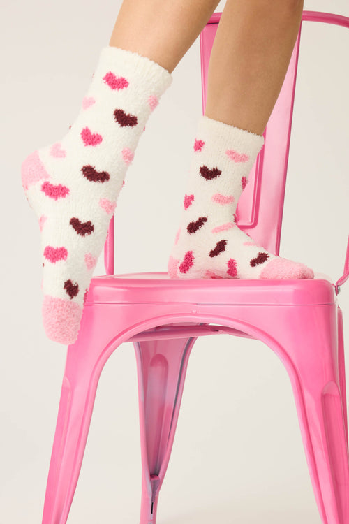 Key To My Heart Crew Socks