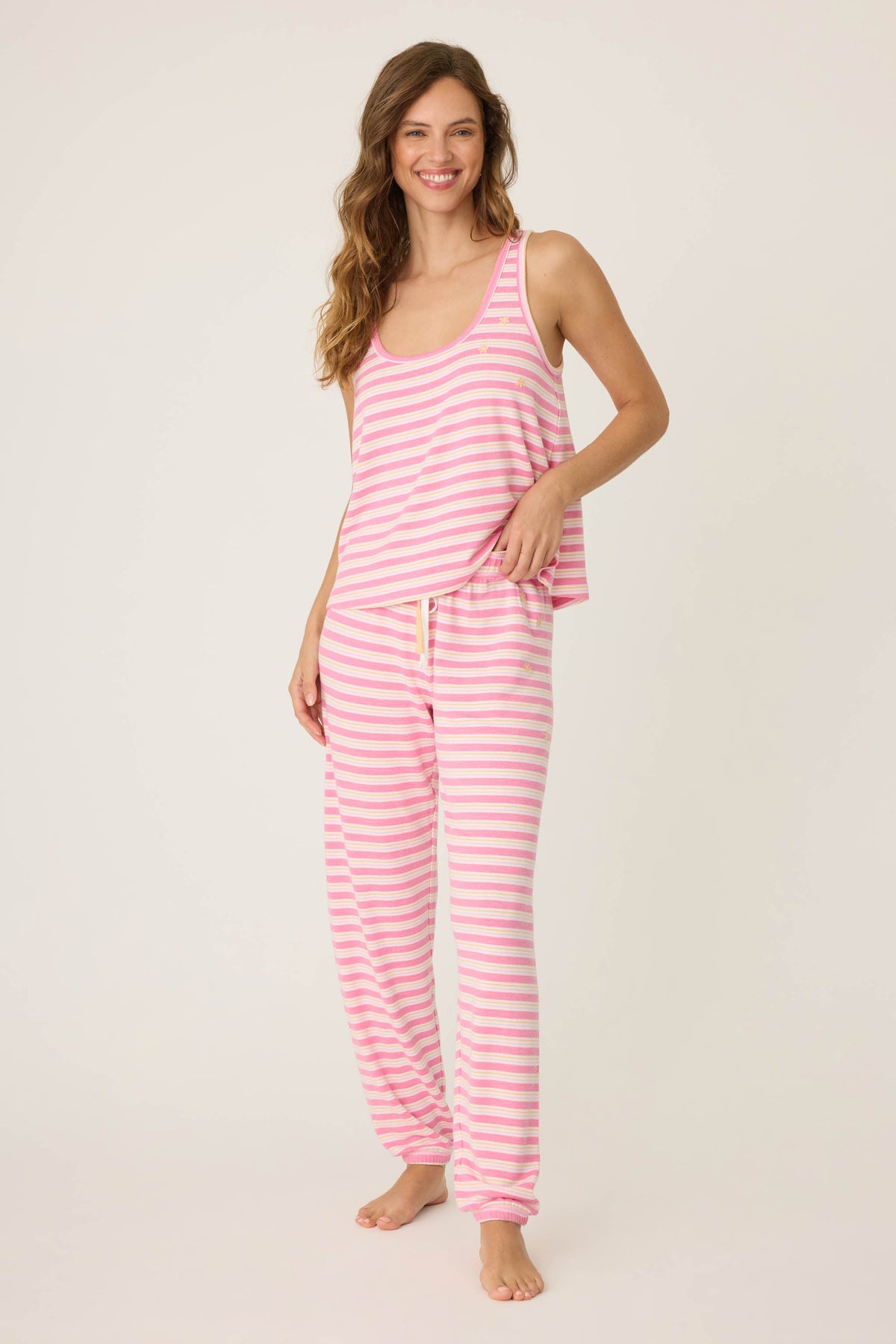 Tini Time Striped Tank Top