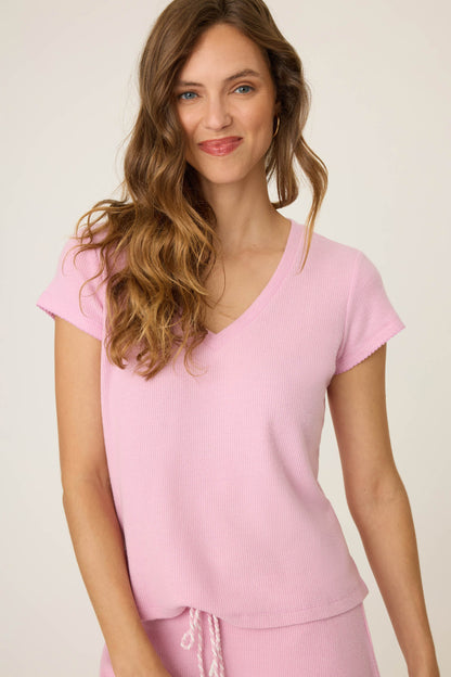 Wish You Were Here Peachy Short Sleeve Top