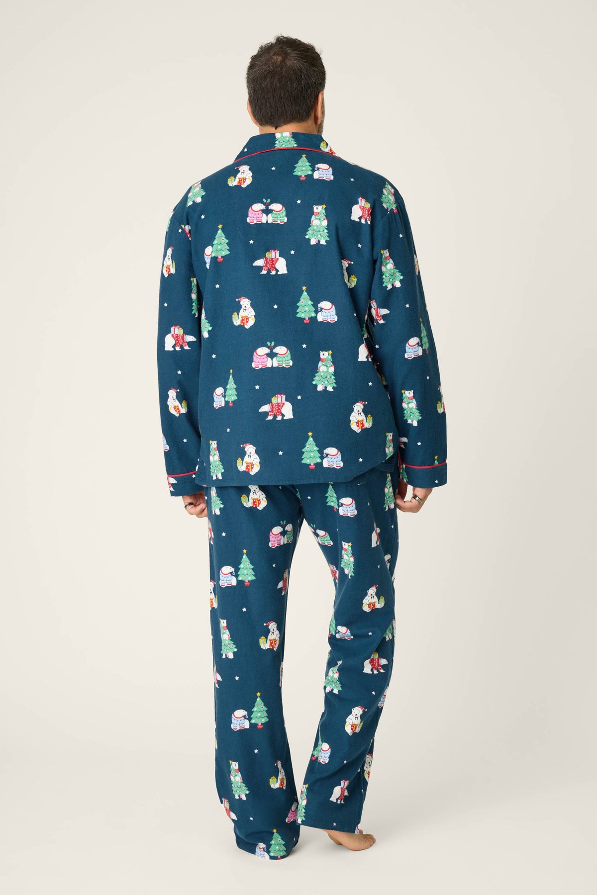 Bearly Awake Mens Flannel PJ Set