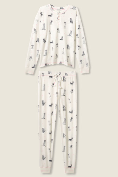 My Dog Is My Valentine Plus Size PJ Set