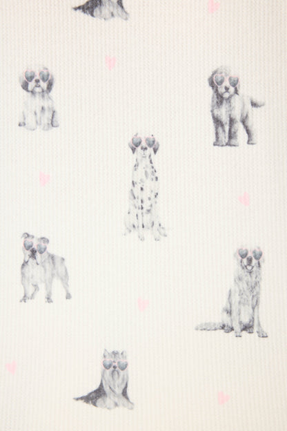My Dog Is My Valentine Plus Size PJ Set