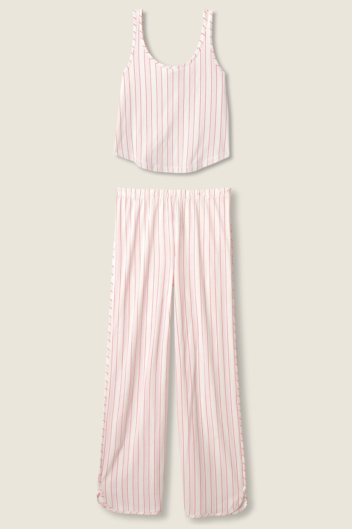 Feeling Loved Striped PJ Set