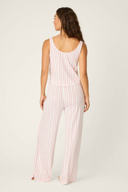 Feeling Loved Striped PJ Set