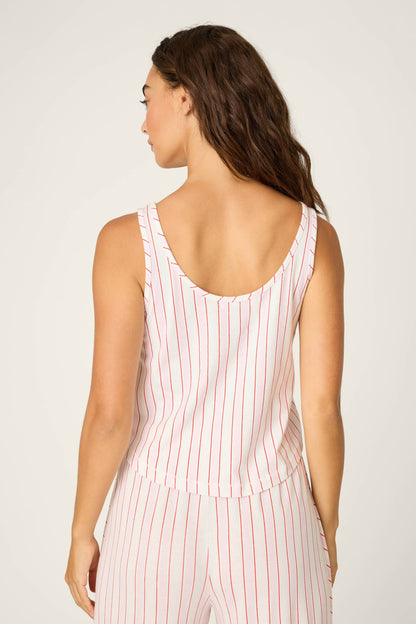 Feeling Loved Striped Tank Top