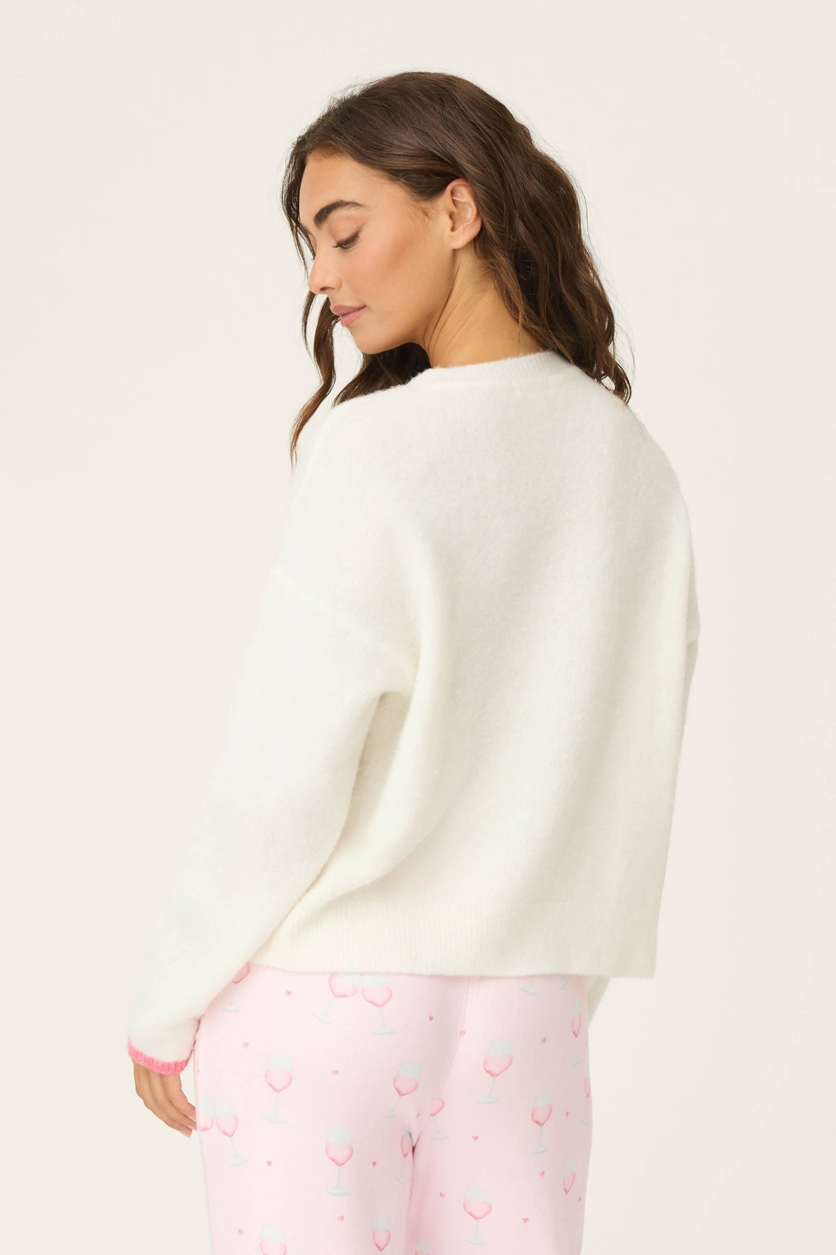Happy Hour "Lets Drink About it" Snuggle Sweater