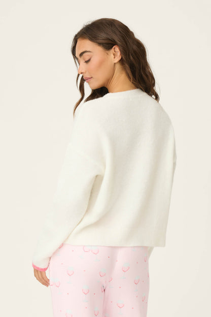 Happy Hour "Lets Drink About it" Snuggle Sweater