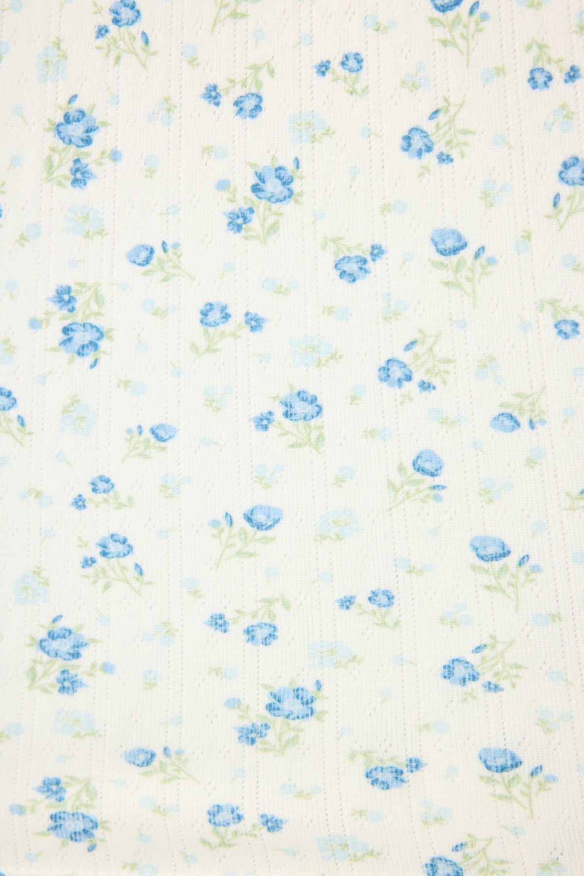 More Amour Ditsy Floral 3-Piece Pointelle PJ Set