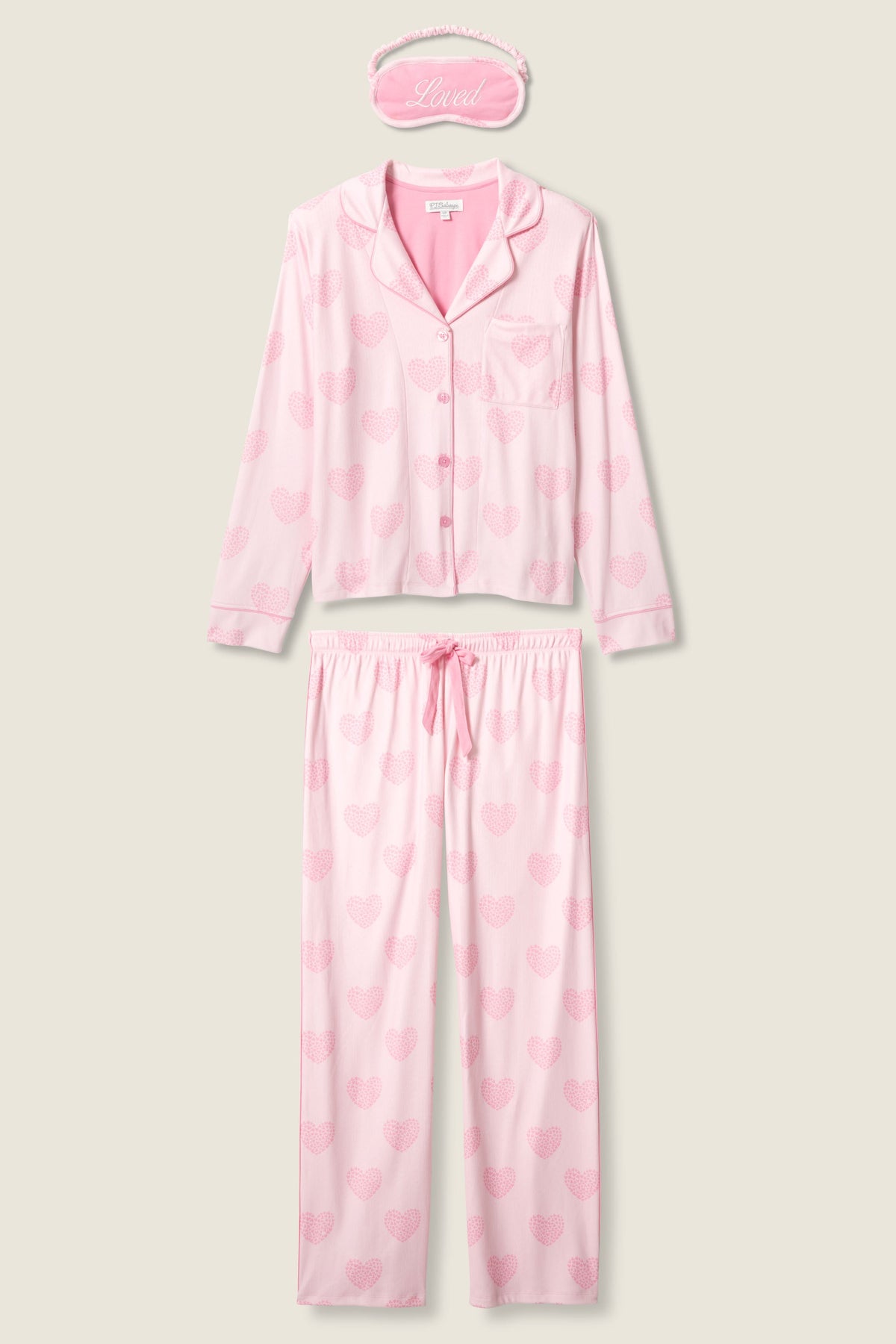 Full Of Heart 3-Piece PJ Set
