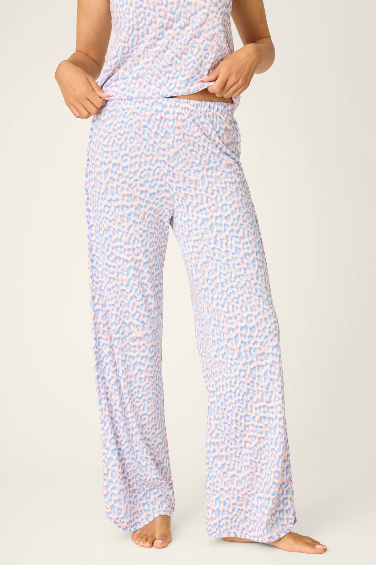 Animal Lover Leopard Print Open Leg Pants