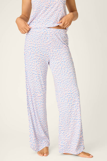 Animal Lover Leopard Print Open Leg Pants
