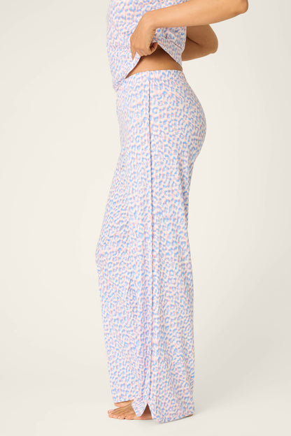 Animal Lover Leopard Print Open Leg Pants