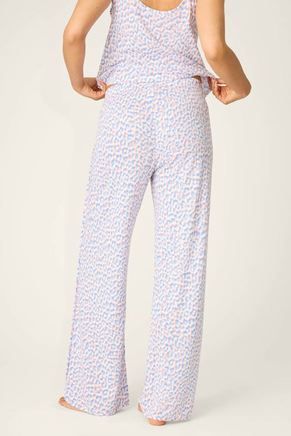 Animal Lover Leopard Print Open Leg Pants