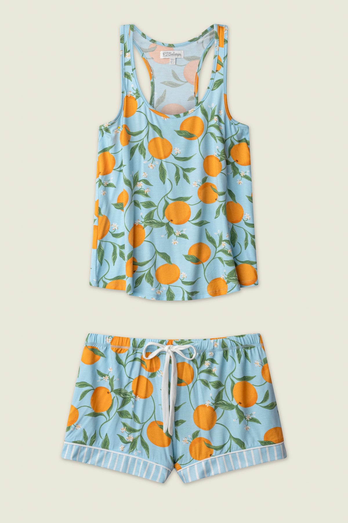 Citrus Dreams Morning Squeeze Short PJ Set