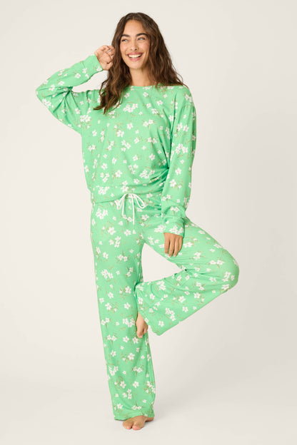 C'est La Vie Floral Print Lounge Set
