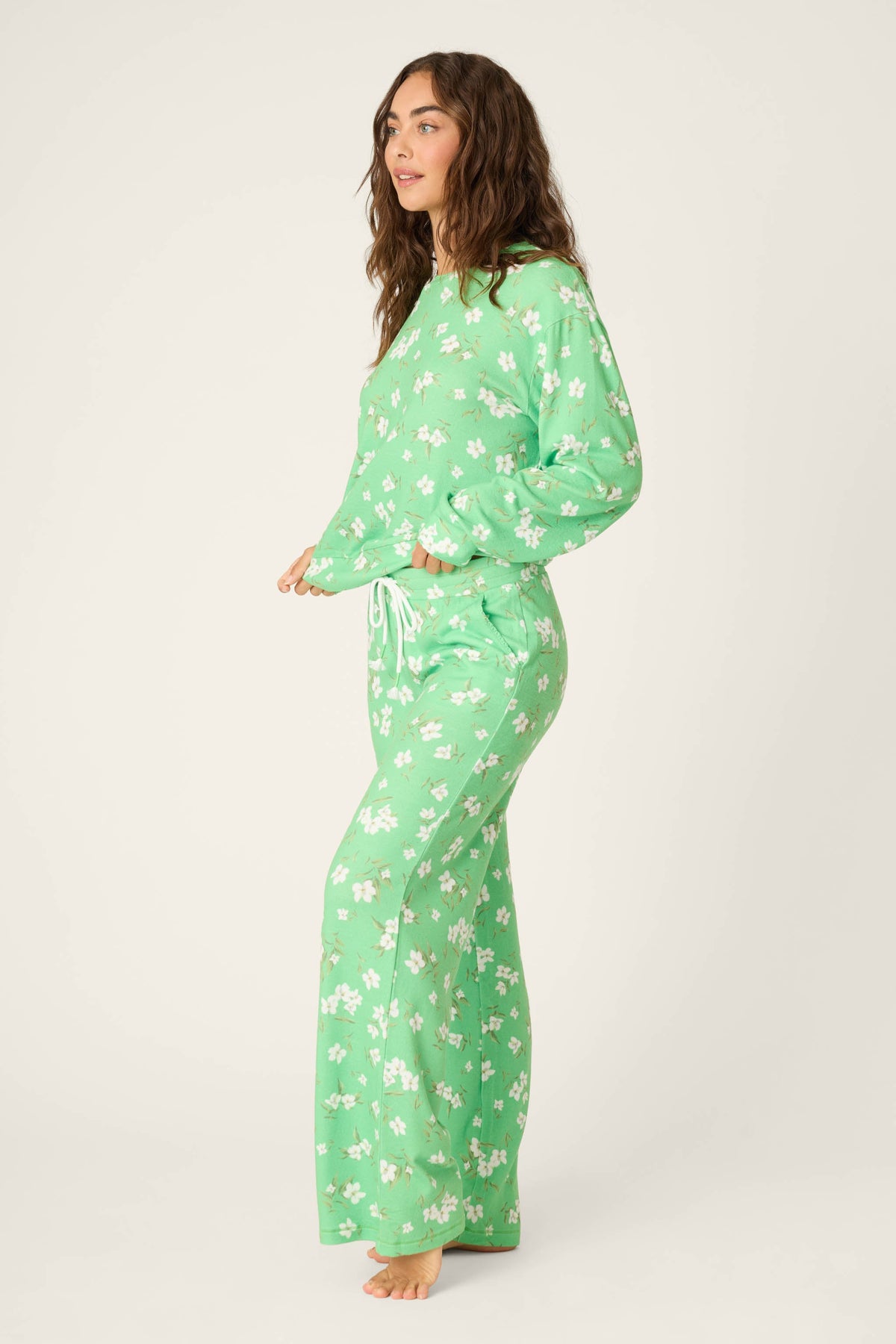 C'est La Vie Floral Print Lounge Set