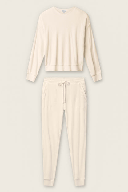 Cross Stitch Casuals Light Beige Lounge Set