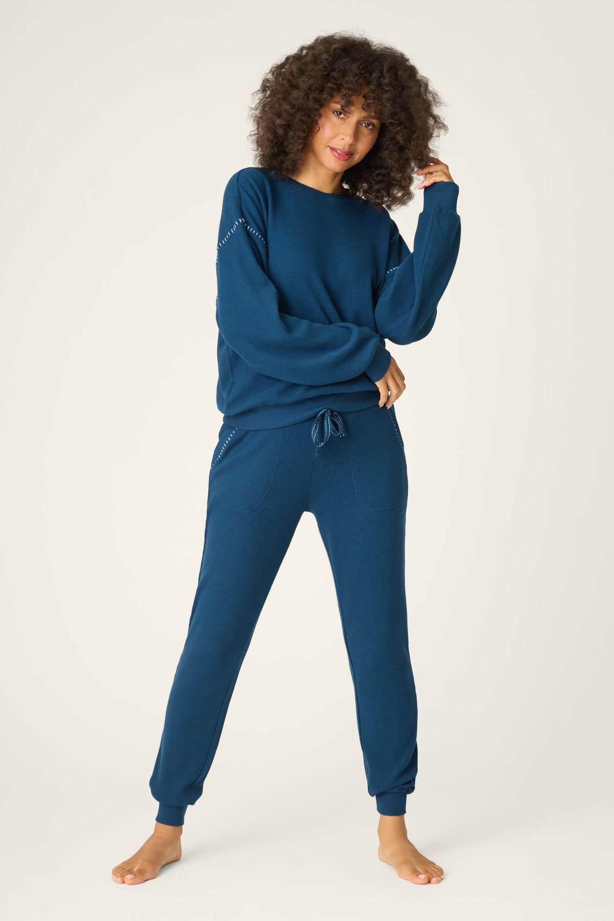 Cross Stitch Casuals Navy Lounge Set