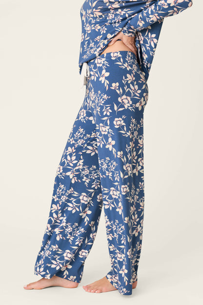 Flora Dreams Twilight Garden Open Leg PJ Pants