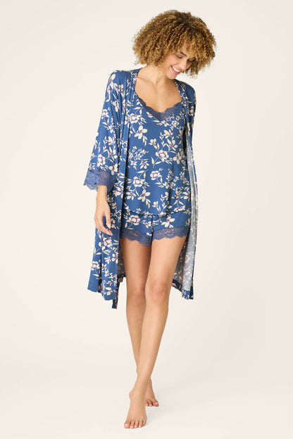Flora Dreams Twilight Garden Robe