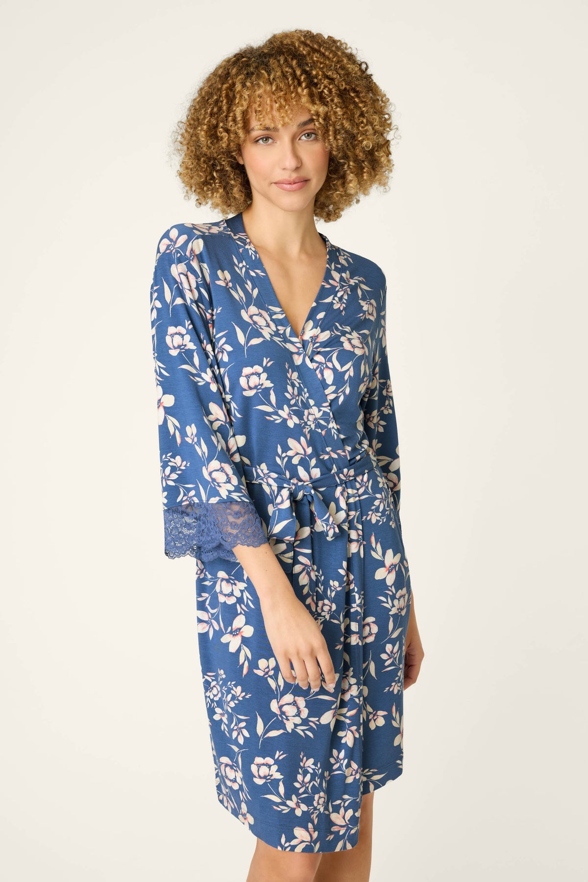 Flora Dreams Twilight Garden Robe