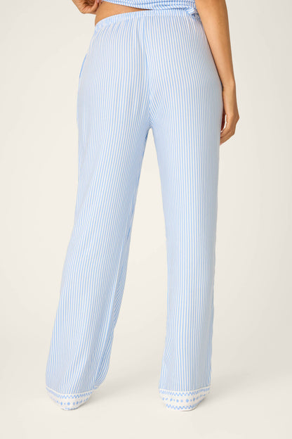 Frutta Fresca Striped Open Leg Pants