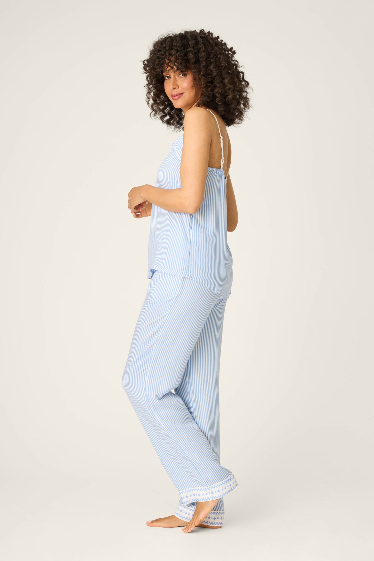 Frutta Fresca Striped Long Lounge Set
