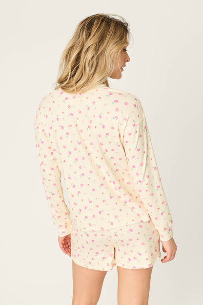 For the Mamas Butter Blooms Long Sleeve Top