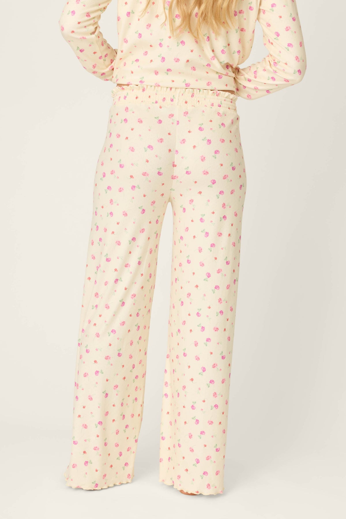 For the Mamas Butter Blooms Open Leg Pajama Pants