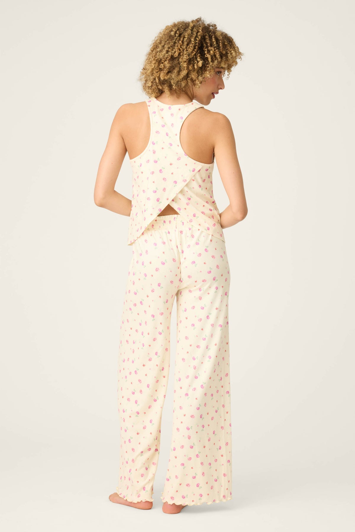 For the Mamas Butter Blooms Long PJ Set