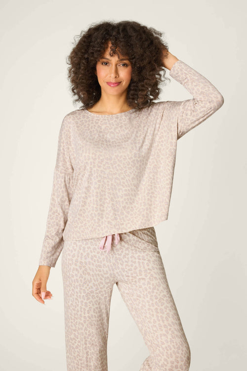 Luxe Leopard Dreams Long Sleeve Top
