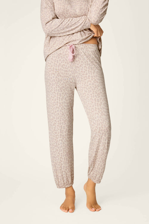 Luxe Leopard Dreams Banded Pants