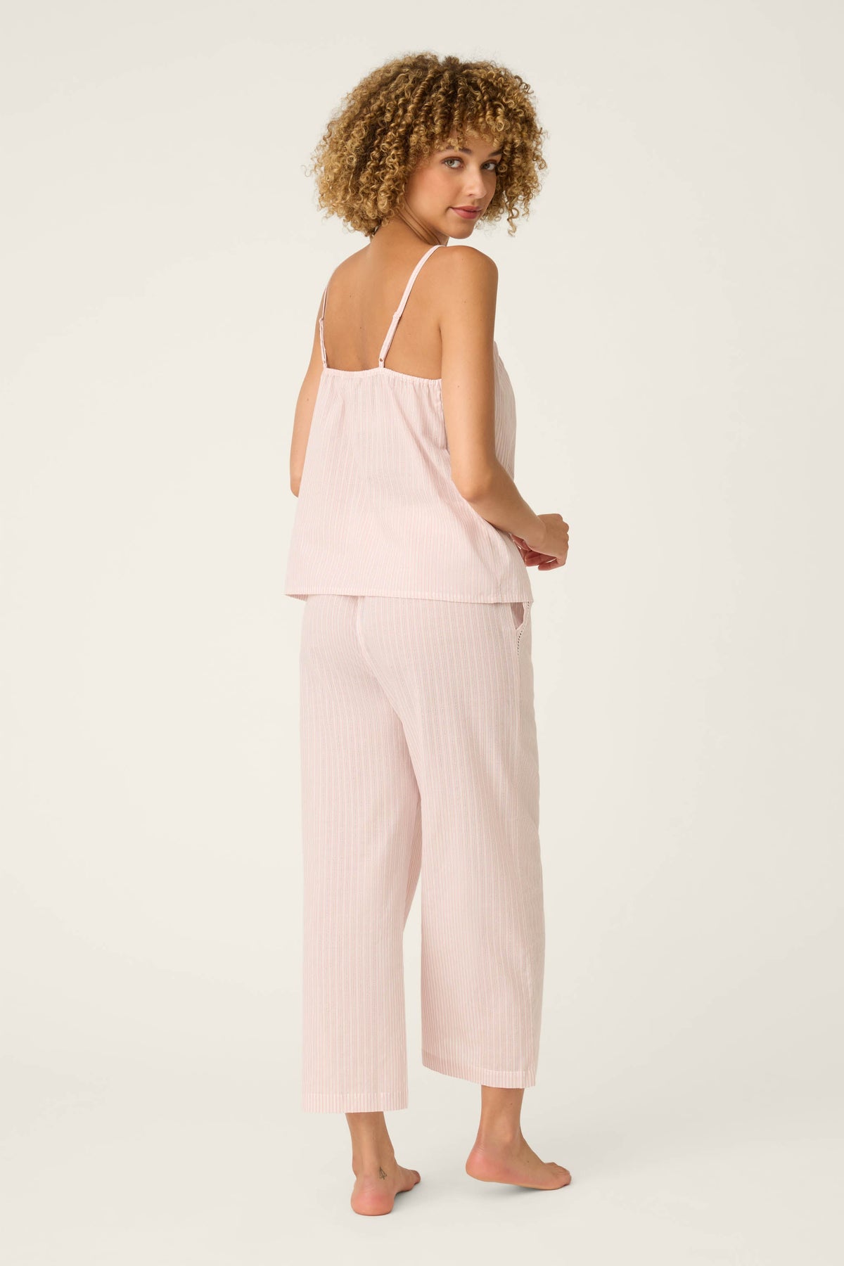 On Cloud Nine Silver Rose Long PJ Set