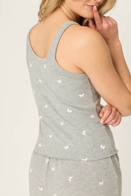 Peachy Mix & Match Butterfly Kisses Tank Top