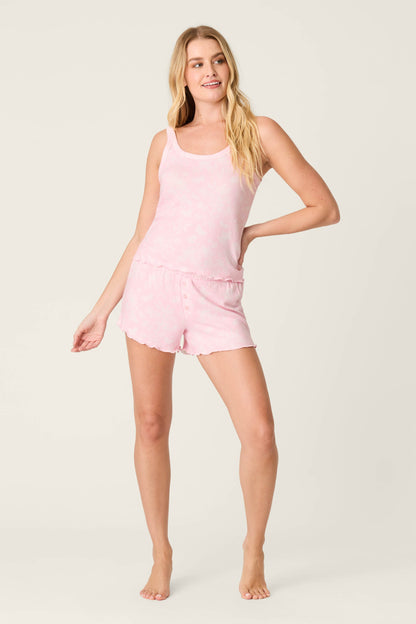 Peachy Mix & Match Butterfly Blossoms Tank Top