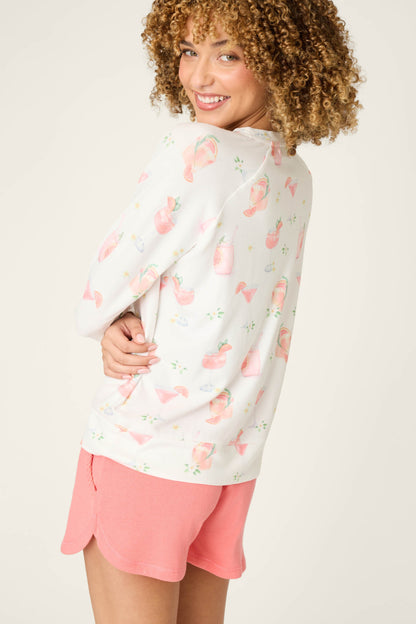Paloma Mama Sweet Sips Long Sleeve Top