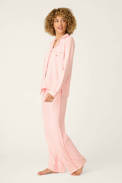 Paloma Mama Sweet Stripes Long 3-Piece PJ Set