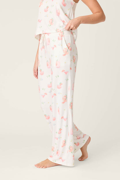 Paloma Mama Sweet Sips Open Leg Pajama Pants
