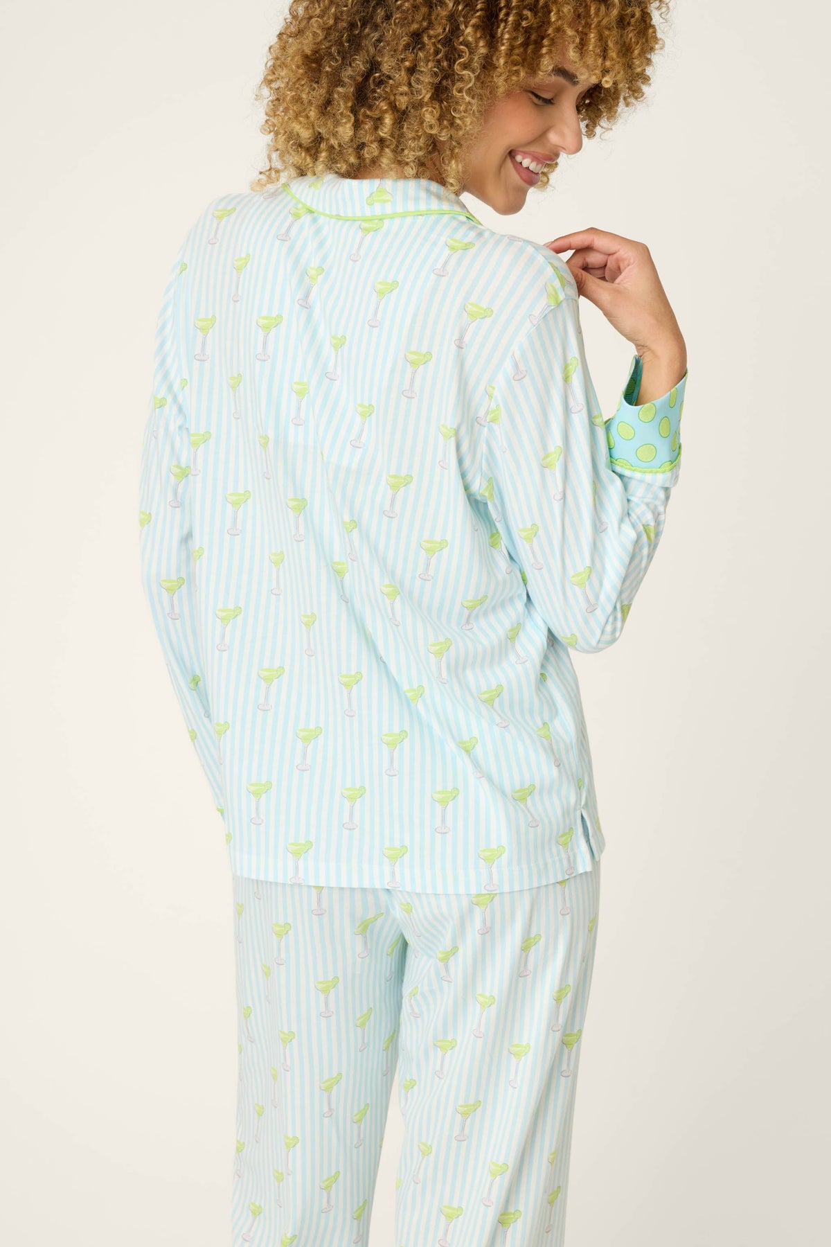 Playful Prints Salty Cadillac Long Sleeve Top