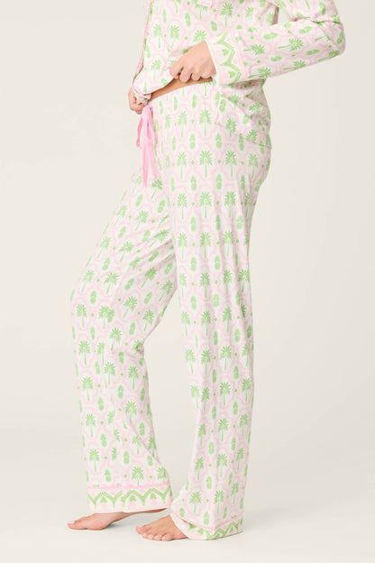 Playful Prints Island Time Open Leg PJ Pants