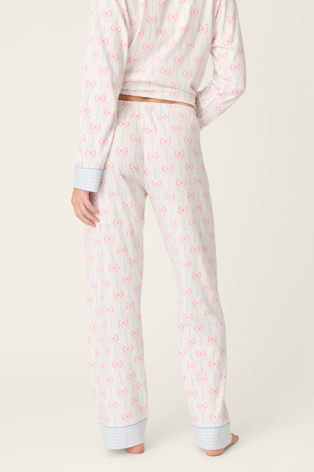 Playful Prints All Wrapped Up Open Leg PJ Pants