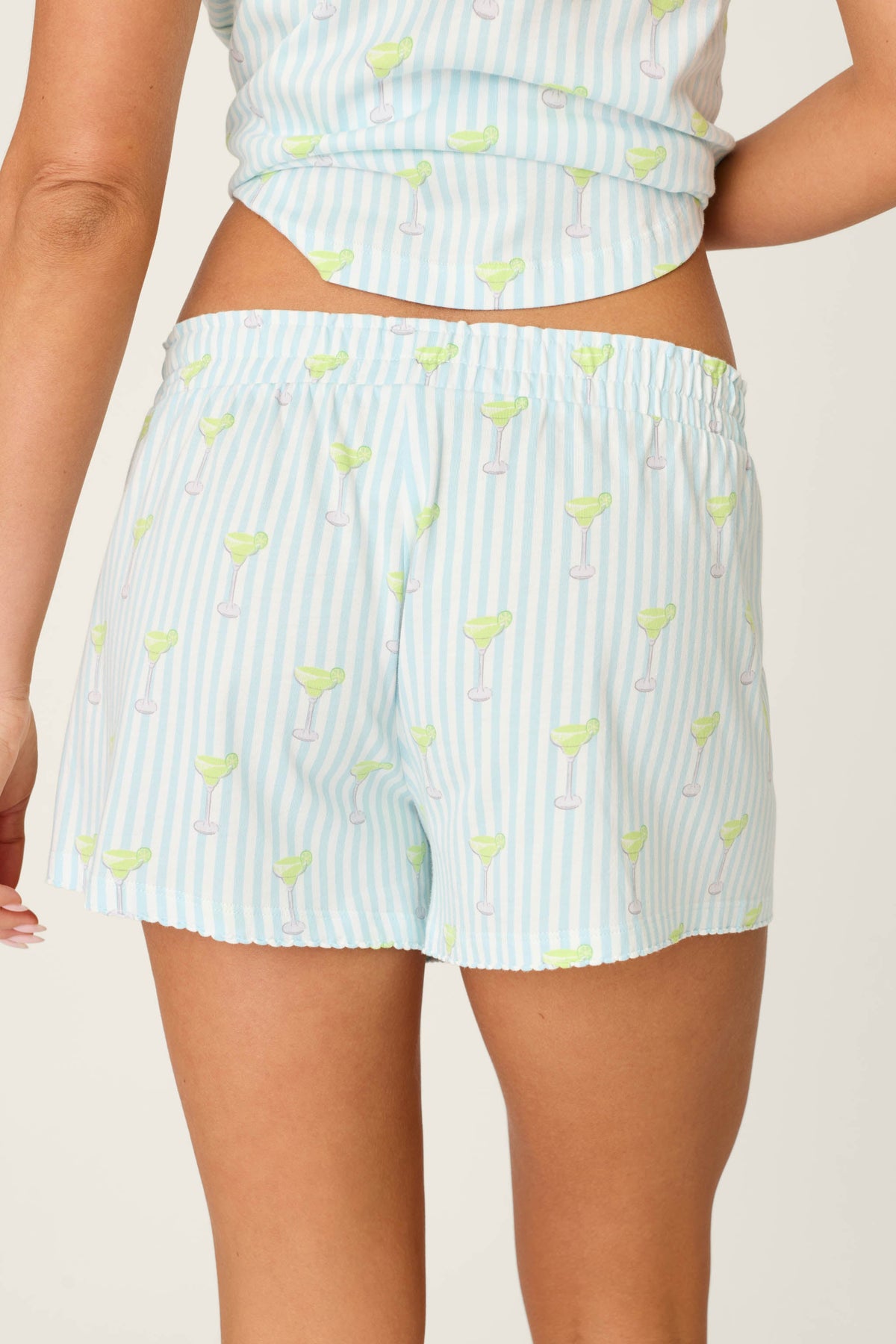 Playful Prints Salty Cadillac PJ Shorts